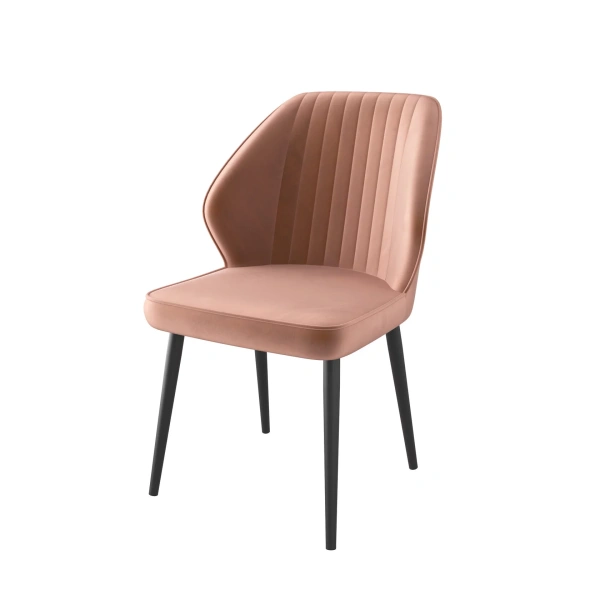 Стул MICHAEL PALE PINK DIVA 18 BK